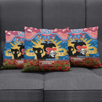 Personalised Knights Rugby ANZAC Day Pillow Cover Last Post Poppy We Will Remember Them