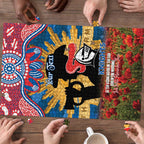Personalised Knights Rugby ANZAC Day Puzzle Last Post Poppy We Will Remember Them