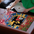 Personalised Knights Rugby ANZAC Day Puzzle Last Post Poppy We Will Remember Them