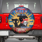 Personalised Knights Rugby ANZAC Day Spare Tire Cover Last Post Poppy We Will Remember Them