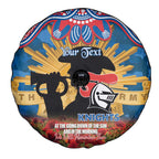 Personalised Knights Rugby ANZAC Day Spare Tire Cover Last Post Poppy We Will Remember Them