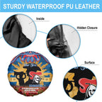 Personalised Knights Rugby ANZAC Day Spare Tire Cover Last Post Poppy We Will Remember Them