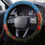 Knights Rugby ANZAC Day Steering Wheel Cover Last Post Poppy We Will Remember Them