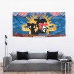 Personalised Knights Rugby ANZAC Day Tapestry Last Post Poppy We Will Remember Them