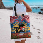 Personalised Knights Rugby ANZAC Day Tote Bag Last Post Poppy We Will Remember Them