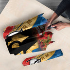 Personalised Knights Rugby ANZAC Day Umbrella Last Post Poppy We Will Remember Them