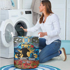 Personalised Titans Rugby ANZAC Day Laundry Basket Last Post Poppy We Will Remember Them
