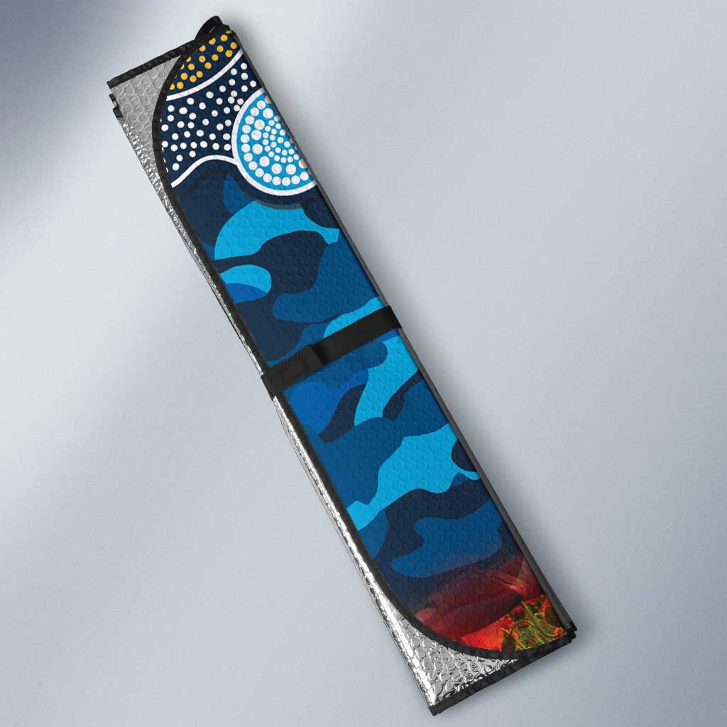 Personalised Titans Rugby ANZAC Day Auto Sun Shade Last Post Poppy We Will Remember Them