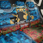 Personalised Titans Rugby ANZAC Day Back Car Seat Cover Last Post Poppy We Will Remember Them