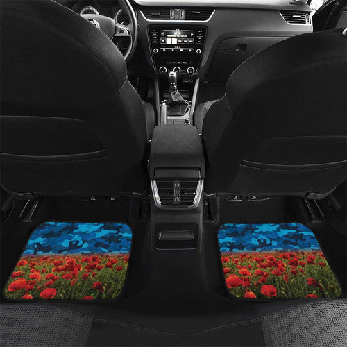 Personalised Titans Rugby ANZAC Day Car Mats Last Post Poppy We Will Remember Them