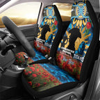 Personalised Titans Rugby ANZAC Day Car Seat Cover Last Post Poppy We Will Remember Them