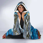 Personalised Titans Rugby ANZAC Day Hooded Blanket Last Post Poppy We Will Remember Them