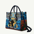 Personalised Titans Rugby ANZAC Day Leather Bag Last Post Poppy We Will Remember Them