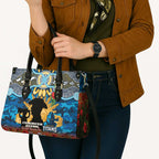 Personalised Titans Rugby ANZAC Day Leather Bag Last Post Poppy We Will Remember Them