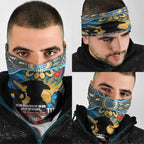 Personalised Titans Rugby ANZAC Day Neck Gaiter Last Post Poppy We Will Remember Them