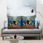 Personalised Titans Rugby ANZAC Day Pillow Cover Last Post Poppy We Will Remember Them