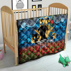 Personalised Titans Rugby ANZAC Day Quilt Last Post Poppy We Will Remember Them