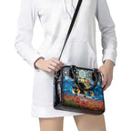 Personalised Titans Rugby ANZAC Day Shoulder Handbag Last Post Poppy We Will Remember Them