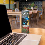 Personalised Titans Rugby ANZAC Day Skinny Tumbler Last Post Poppy We Will Remember Them