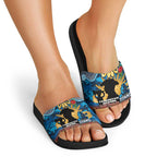 Personalised Titans Rugby ANZAC Day Slide Sandals Last Post Poppy We Will Remember Them