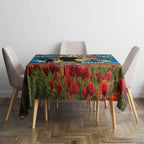 Personalised Titans Rugby ANZAC Day Tablecloth Last Post Poppy We Will Remember Them