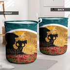 Wallabies ANZAC Day Laundry Basket Last Post Poppy Lest We Forget