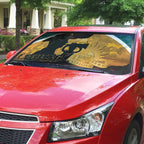 Wallabies ANZAC Day Auto Sun Shade Last Post Poppy Lest We Forget