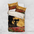 Wallabies ANZAC Day Bedding Set Last Post Poppy Lest We Forget
