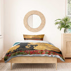 Wallabies ANZAC Day Bedding Set Last Post Poppy Lest We Forget
