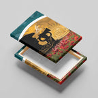 Wallabies ANZAC Day Canvas Wall Art Last Post Poppy Lest We Forget