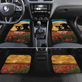 Personalised Wallabies ANZAC Day Car Mats Last Post Poppy Lest We Forget