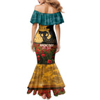 Personalised Wallabies ANZAC Day Family Matching Mermaid Dress and Hawaiian Shirt Last Post Poppy Lest We Forget