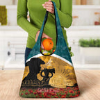 Wallabies ANZAC Day Grocery Bag Last Post Poppy Lest We Forget