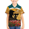 Personalised Wallabies ANZAC Day Kid Hawaiian Shirt Last Post Poppy Lest We Forget