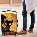 Wallabies ANZAC Day Luggage Cover Last Post Poppy Lest We Forget