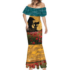 Personalised Wallabies ANZAC Day Mermaid Dress Last Post Poppy Lest We Forget
