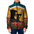 Personalised Wallabies ANZAC Day Padded Jacket Last Post Poppy Lest We Forget