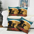 Wallabies ANZAC Day Pillow Cover Last Post Poppy Lest We Forget