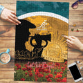 Wallabies ANZAC Day Puzzle Last Post Poppy Lest We Forget
