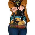 Wallabies ANZAC Day Shoulder Handbag Last Post Poppy Lest We Forget