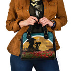 Wallabies ANZAC Day Shoulder Handbag Last Post Poppy Lest We Forget