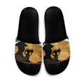 Wallabies ANZAC Day Slide Sandals Last Post Poppy Lest We Forget
