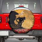 Wallabies ANZAC Day Spare Tire Cover Last Post Poppy Lest We Forget