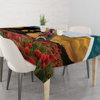 Wallabies ANZAC Day Tablecloth Last Post Poppy Lest We Forget