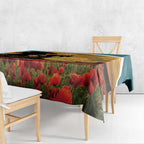 Wallabies ANZAC Day Tablecloth Last Post Poppy Lest We Forget