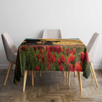 Wallabies ANZAC Day Tablecloth Last Post Poppy Lest We Forget