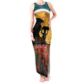 Personalised Wallabies ANZAC Day Tank Maxi Dress Last Post Poppy Lest We Forget
