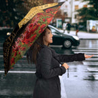 Wallabies ANZAC Day Umbrella Last Post Poppy Lest We Forget