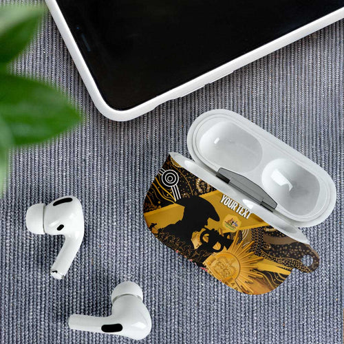 Personalised Australia Matildas ANZAC Day AirPods Case Last Post Poppy Lest We Forget