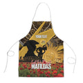 Personalised Australia Matildas ANZAC Day Apron Last Post Poppy Lest We Forget